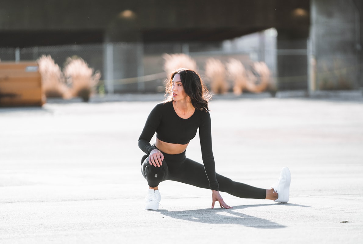 Hamstring stretch technique